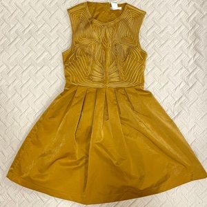 VINTAGE YELLOW ESLEY BABYDOLL DRESS